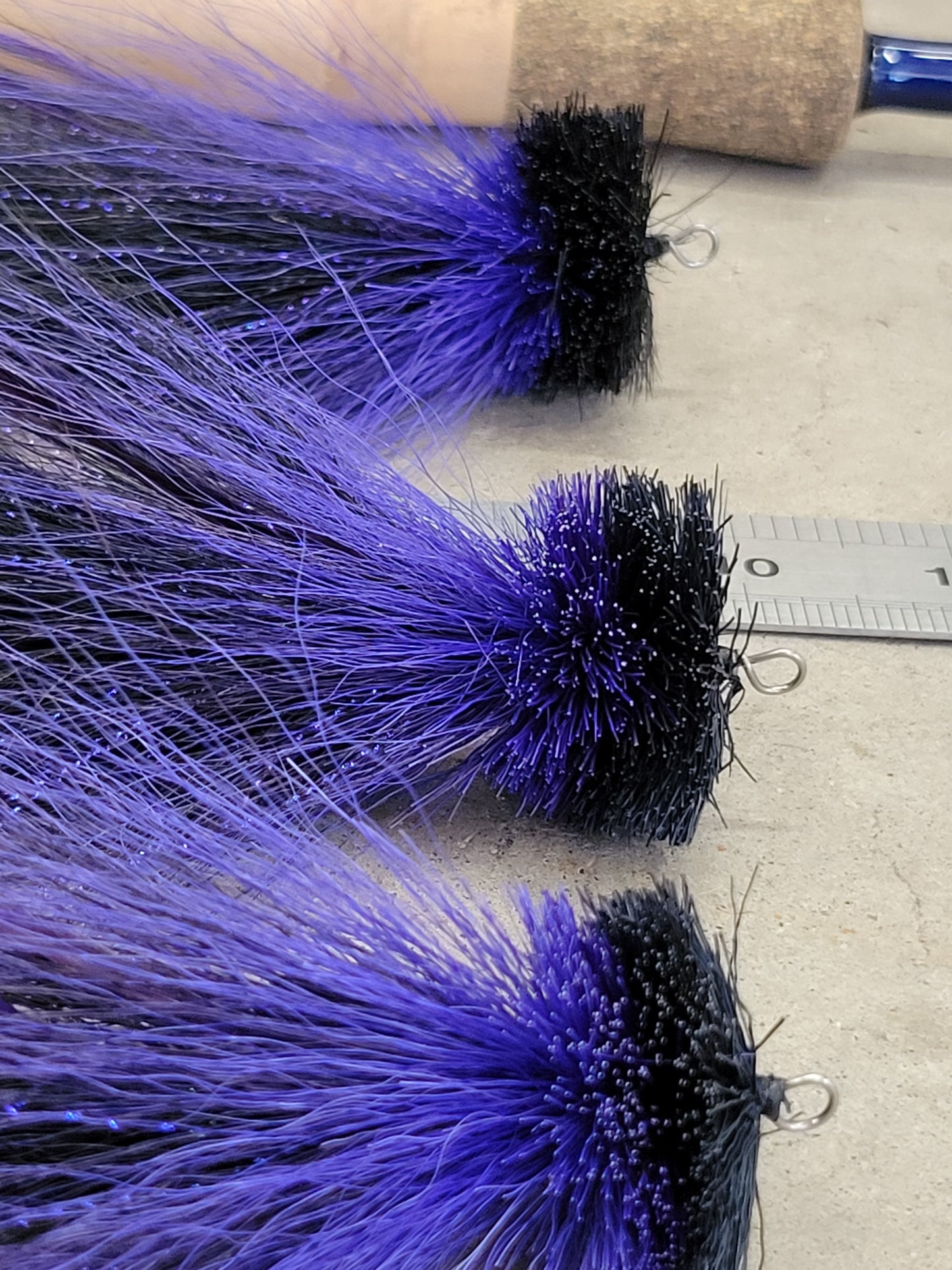 Purple Nerple Musky Fly