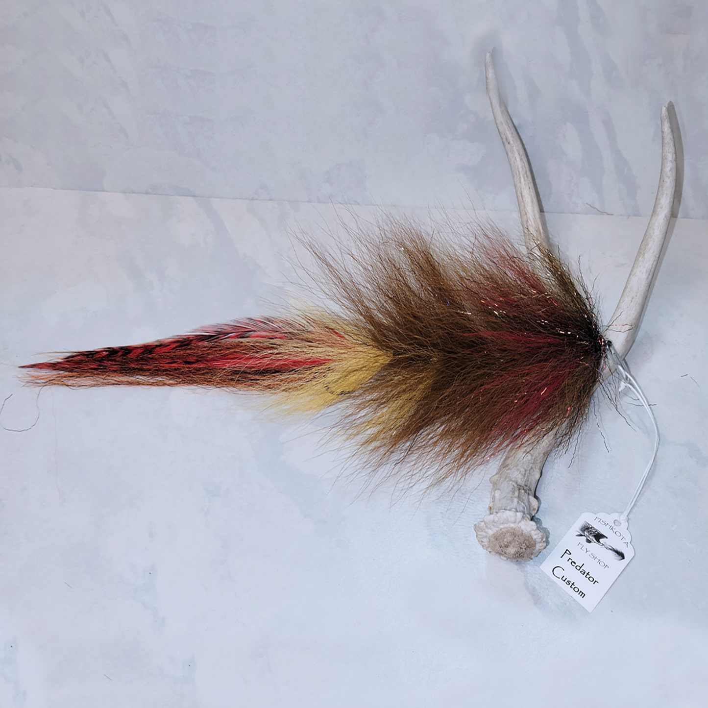 Bulkhead Deceiver Style Musky Fly - Sucker