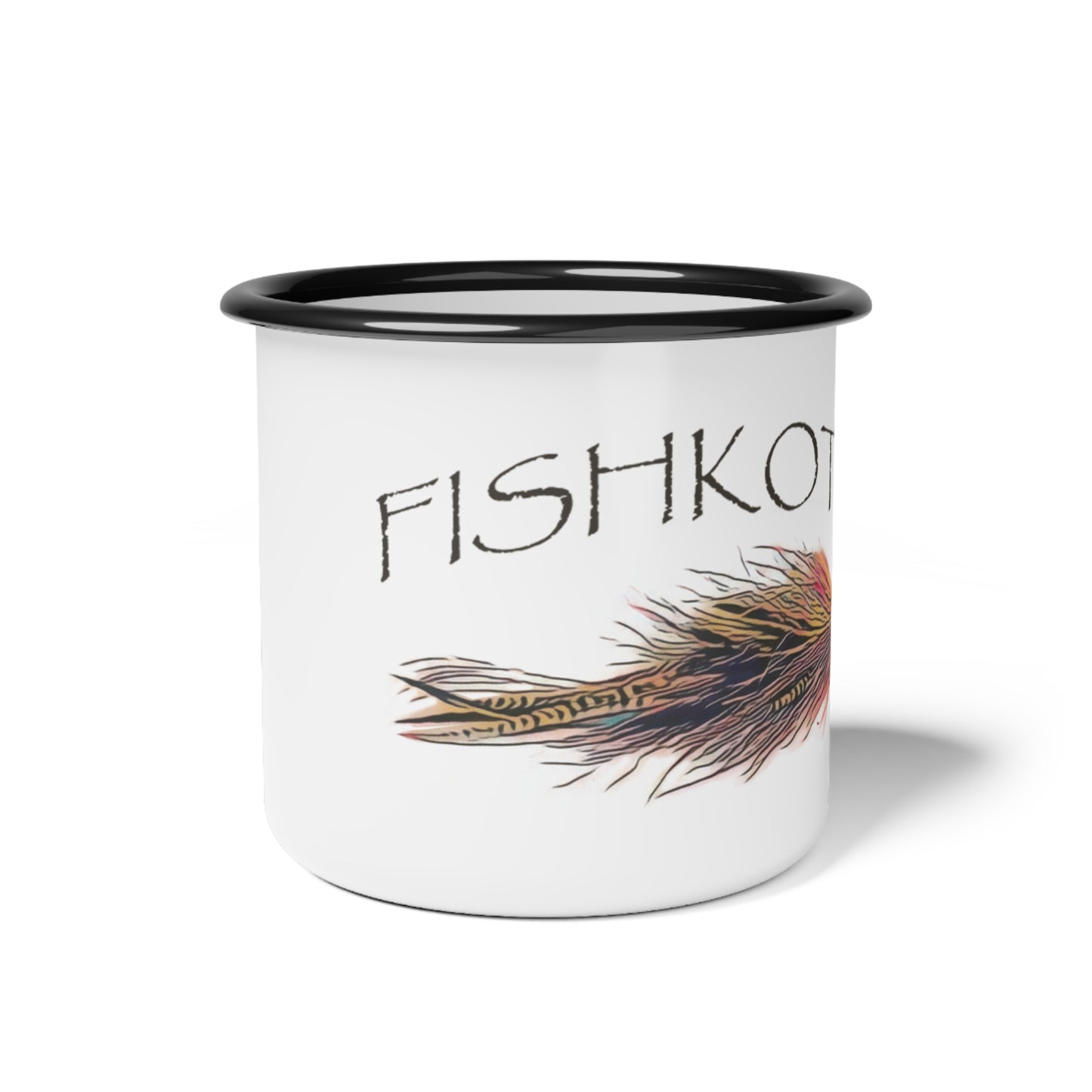 Fishing-Inspired Enamel Camp Cup, Outdoor Adventure Mug, Great for Campers, Anglers, and Fishing Enthusiasts, Outdoor Gift, Stylish [...]