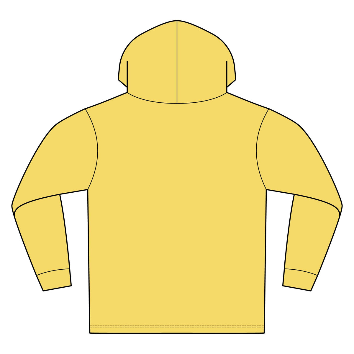 Unisex Bahama Performance Hooded Long Sleeve T-Shirt