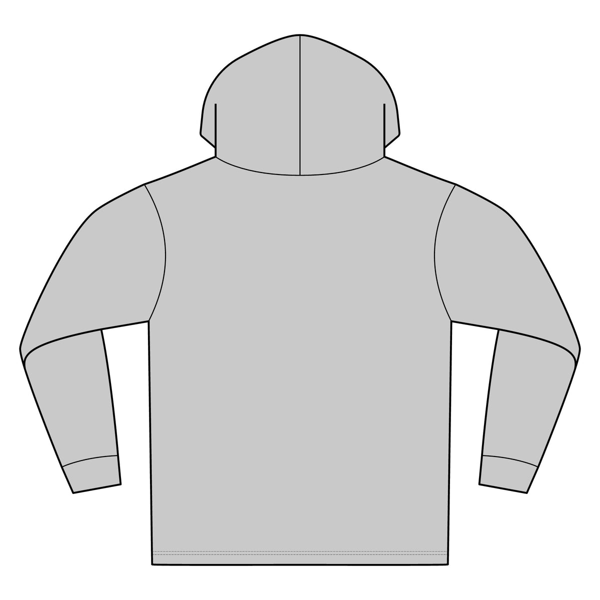 Unisex Bahama Performance Hooded Long Sleeve T-Shirt