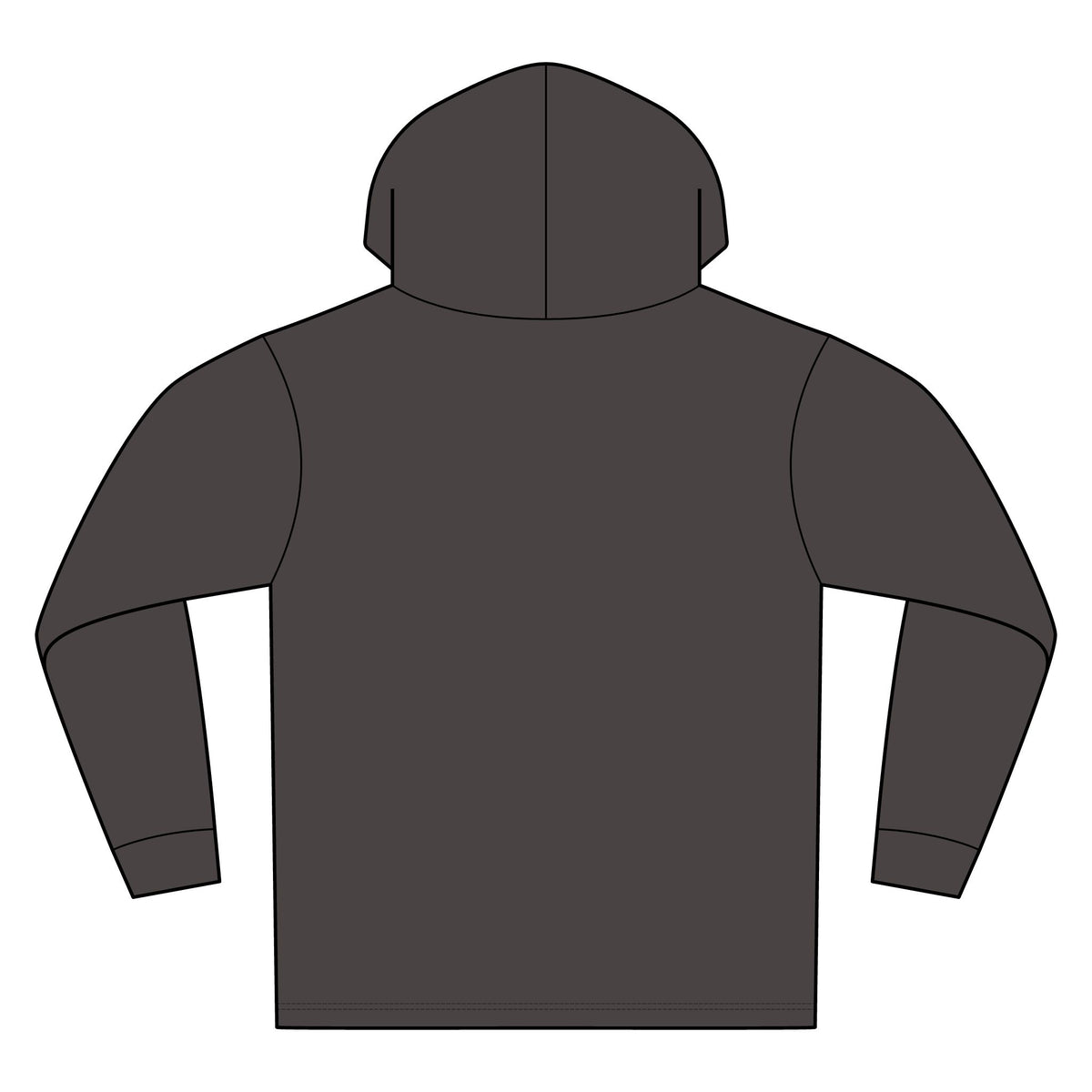 Unisex Bahama Performance Hooded Long Sleeve T-Shirt