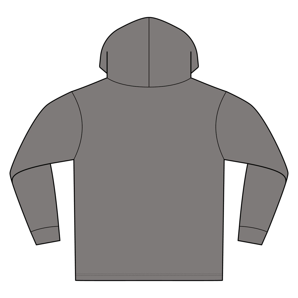 Unisex Bahama Performance Hooded Long Sleeve T-Shirt