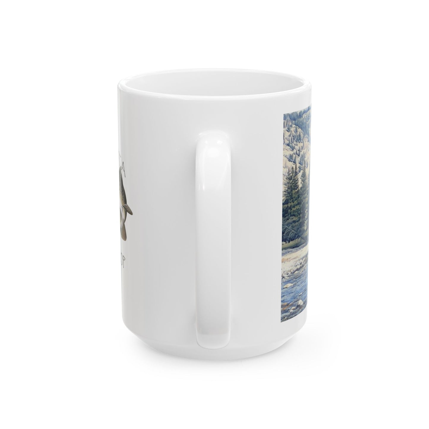 Slough creek Fishkota — Scenic River Trout Design (11oz & 15oz)