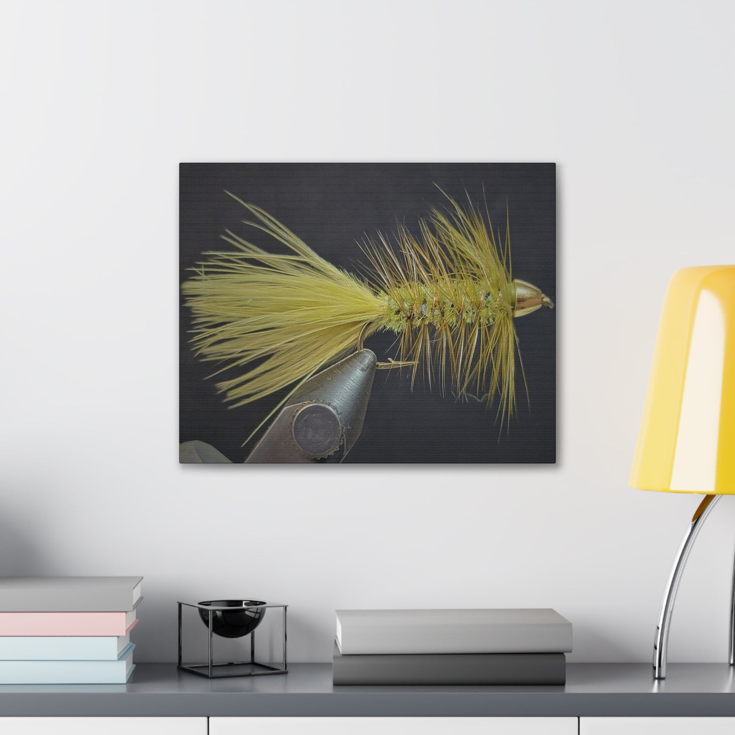 Bru Bugger Fly Fishing Canvas Art