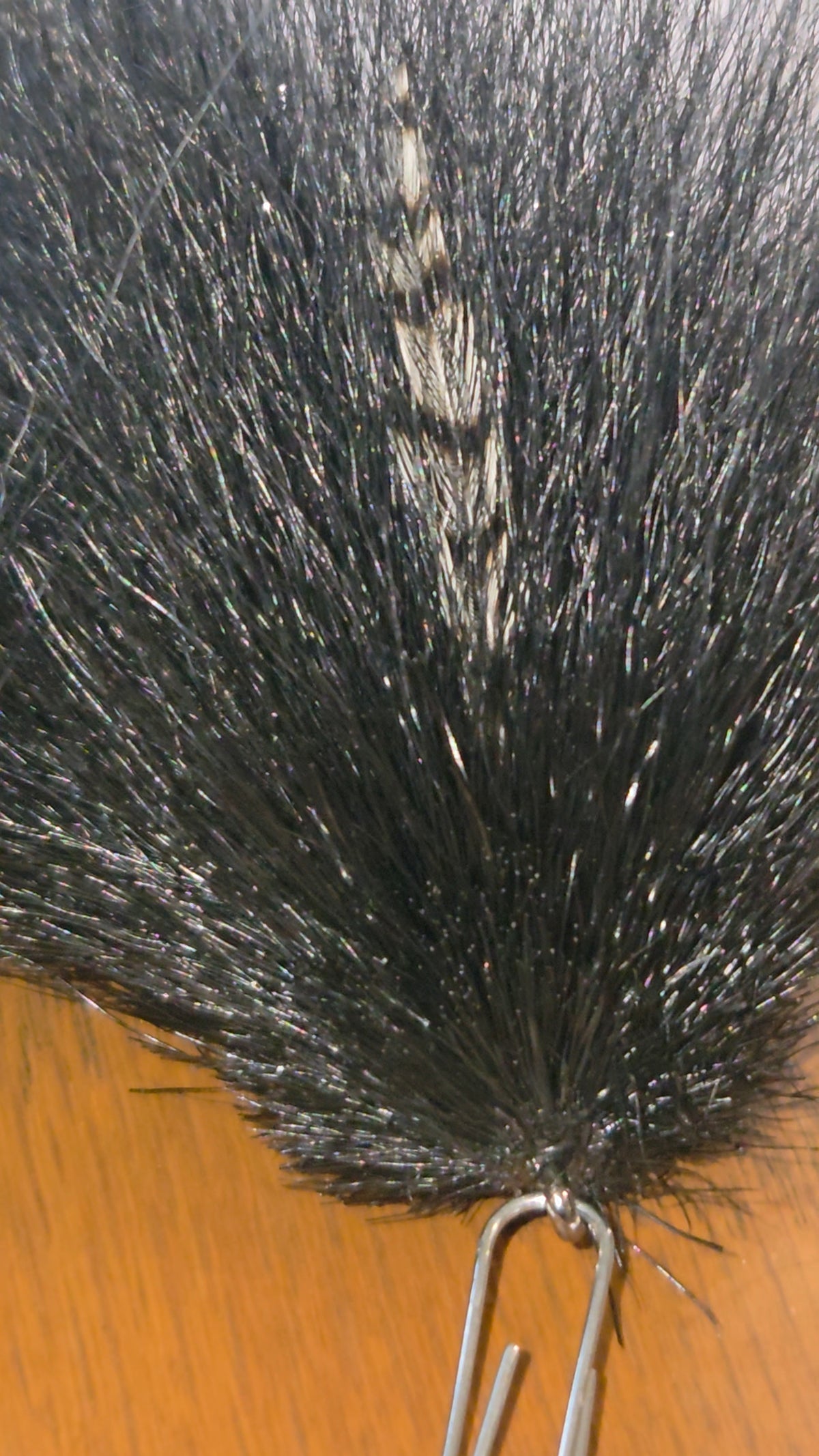 Double Brush Buford Black - Large Profile