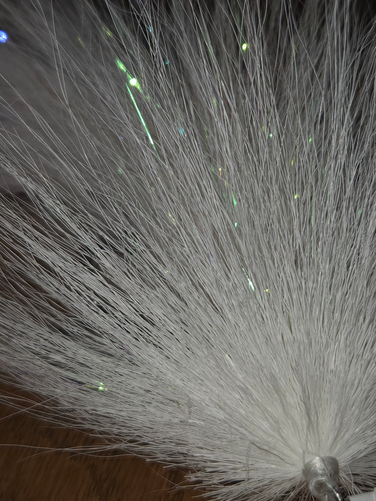 Double Brush Shank Glider - White