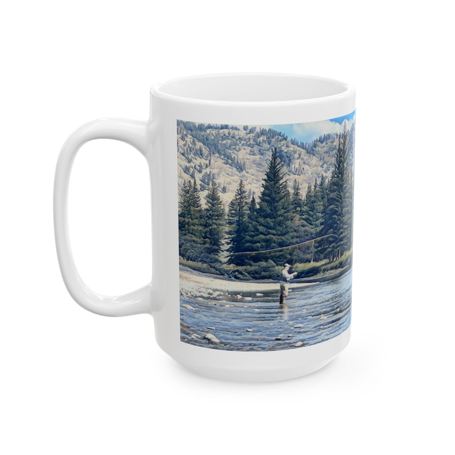 Slough creek Fishkota — Scenic River Trout Design (11oz & 15oz)