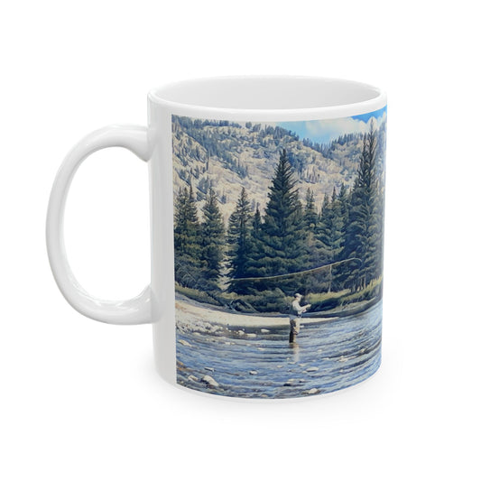 Slough creek Fishkota — Scenic River Trout Design (11oz & 15oz)
