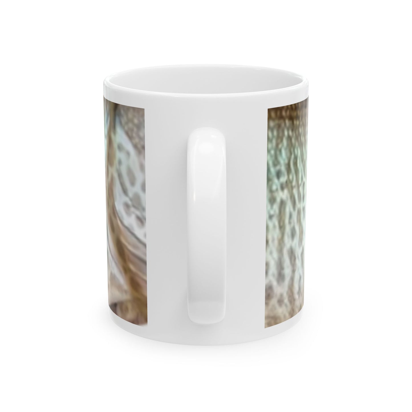 Fishing Fly Ceramic Mug — 'FishKota' Vintage Fly Design (11oz & 15oz)