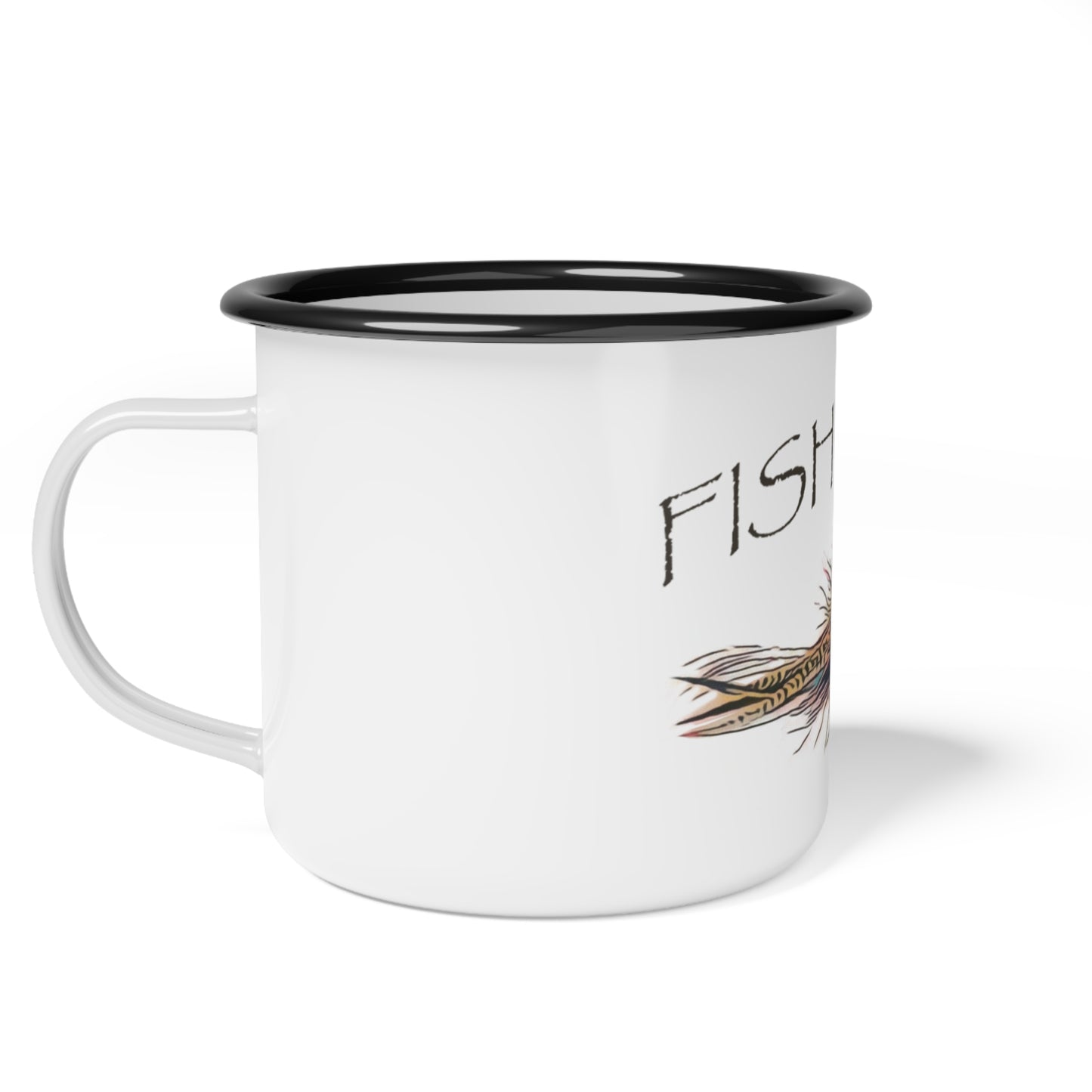 Fishing-Inspired Enamel Camp Cup, Outdoor Adventure Mug, Great for Campers, Anglers, and Fishing Enthusiasts, Outdoor Gift, Stylish [...]