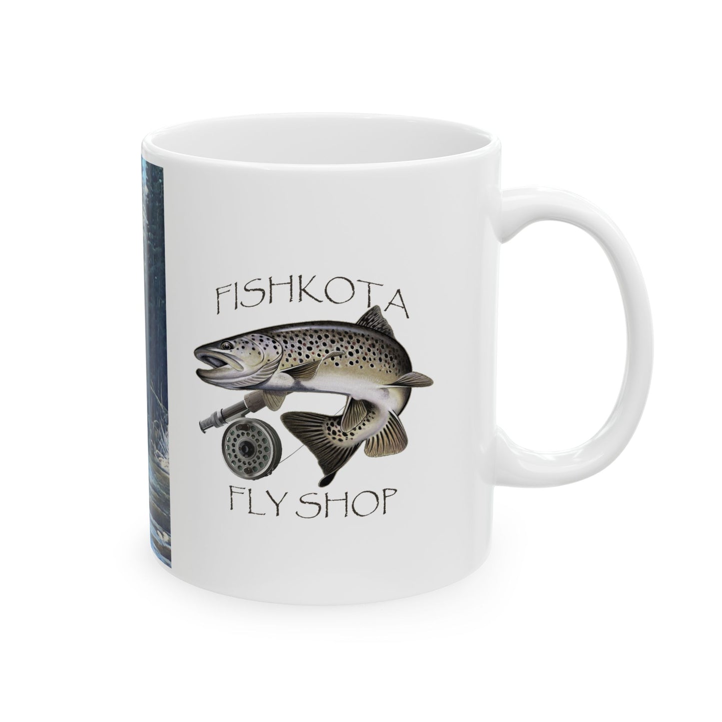 Slough creek Fishkota — Scenic River Trout Design (11oz & 15oz)